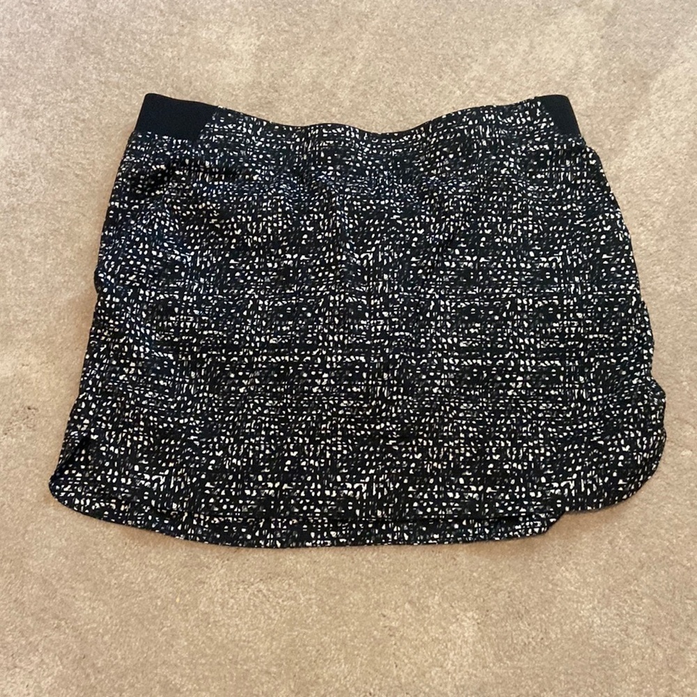 Cypress Club Black And White Skort
